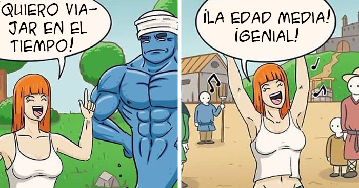 20 Cómics sobre fallos y situaciones divertidas, creados por Madebytio