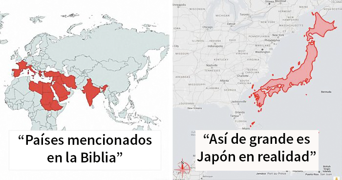30 Mapas inusuales que quizá cambien tu perspectiva de las cosas