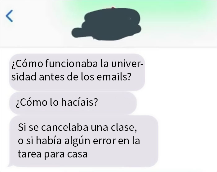 Este joven no tiene ni idea de cómo vivía la gente antes de los emails, y esta conversación al respecto con un mayor se vuelve viral