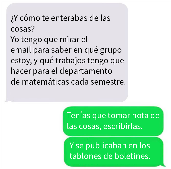 Este joven no tiene ni idea de cómo vivía la gente antes de los emails, y esta conversación al respecto con un mayor se vuelve viral