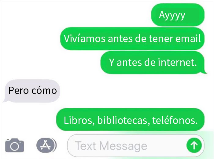 Este joven no tiene ni idea de cómo vivía la gente antes de los emails, y esta conversación al respecto con un mayor se vuelve viral