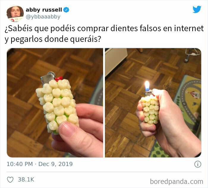 Dientes Postizos Como Adorno