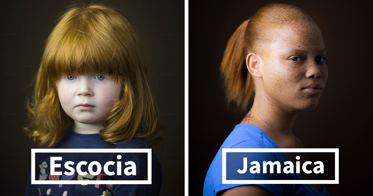 Este fotógrafo lleva 7 años retratando a pelirrojos de todo el mundo, y afirma que no se trata solo del pelo (15 fotos)