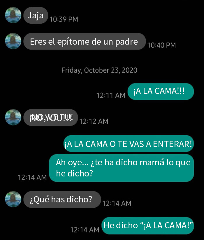 Esta hija salió del armario ante su padre mientras se mandaban mensajes, y a la gente le encanta su reacción