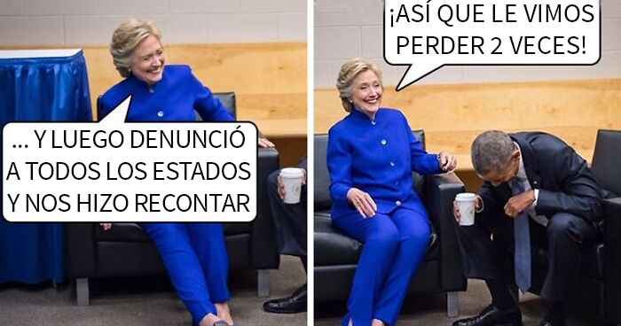 20 De las mejores reacciones de la gente ante Trump perdiendo las elecciones
