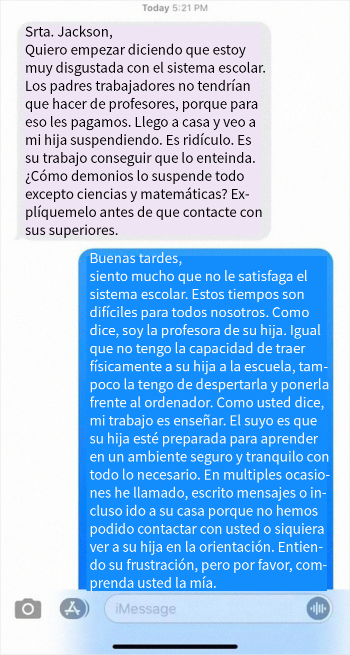 Esta profesora comparte lo que tiene que soportar de los padres presuntuosos, y las capturas se vuelven virales
