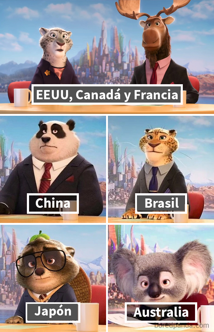 Zootopia: Distintos Presentadores De Noticias