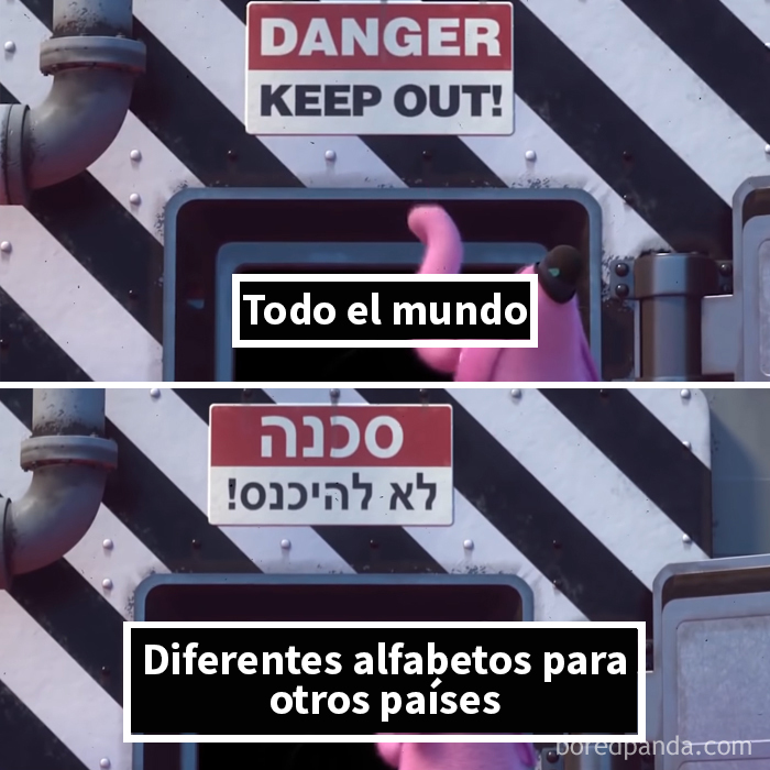 Intensa-Mente: Bing Bong Leyendo Un Cartel En Voz Alta