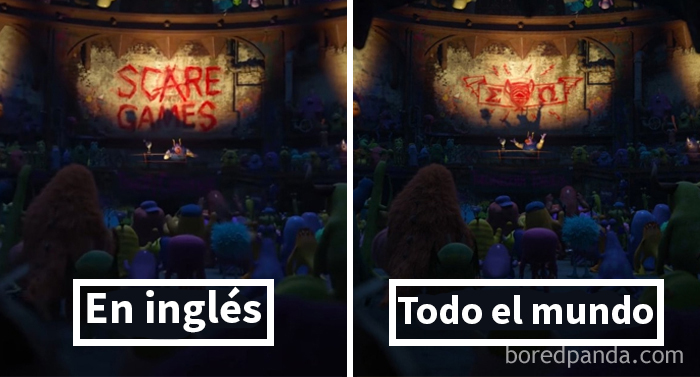 Monstruos University: Letras Griegas Para Audiencias Internacionales