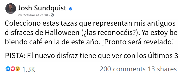 Este hombre con una sola pierna prepara un disfraz épico cada Halloween y este es el de 2020