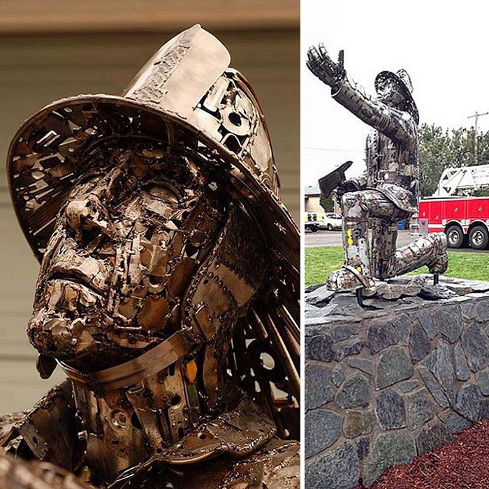 Self-Taught American Artist Turns Reclaimed Materials Into Breathtaking Sculptures (30 Pics)