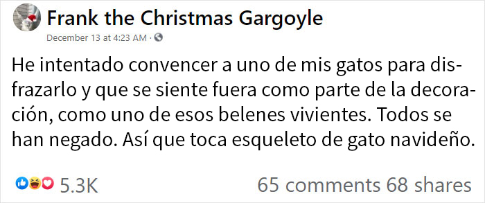Una vecina deja notas quejándose de la decoración navideña de esta mujer, así que ella no para de añadir más