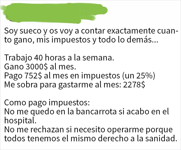 'No quiero echaros sal en las heridas': Este sueco les cuenta a los estadounidenses cómo se vive en Suecia, y es muy revelador