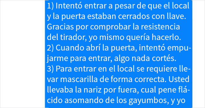 Este cliente se quejó porque en un estudio no le daban cita para un tatuaje, y el dueño cuenta lo que pasó realmente