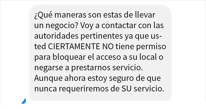 Este cliente se quejó porque en un estudio no le daban cita para un tatuaje, y el dueño cuenta lo que pasó realmente