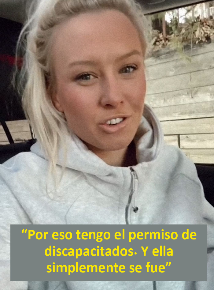 Esta mujer sin piernas fue reprendida por aparcar en zona para discapacitados y su contundente respuesta se vuelve viral