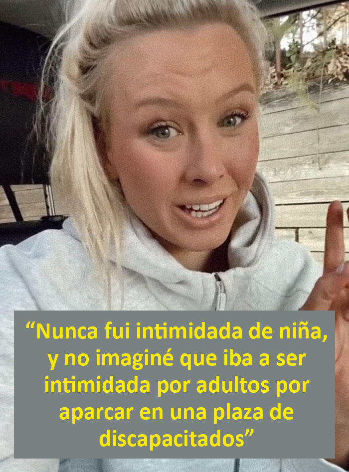 Esta mujer sin piernas fue reprendida por aparcar en zona para discapacitados y su contundente respuesta se vuelve viral