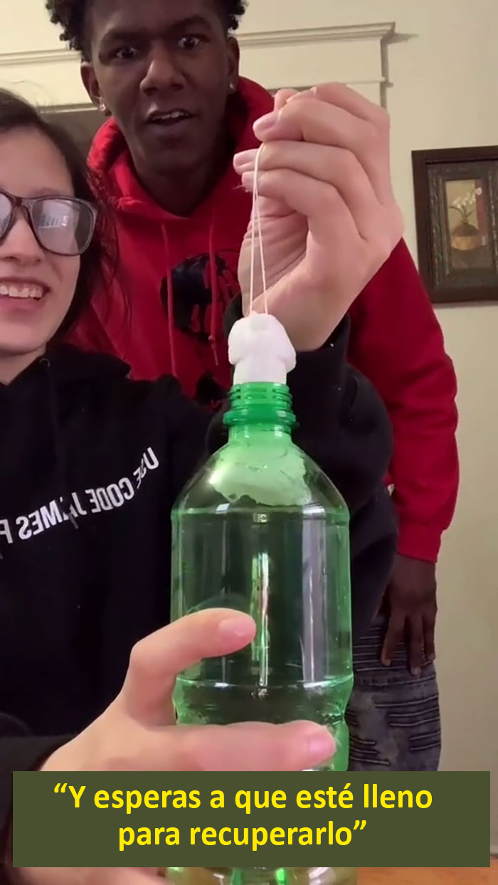 Esta tendencia de TikTok muestra la reacción de los hombres al ver cómo funciona un tampón, y su sorpresa demuestra que necesitan una mejor educación sexual