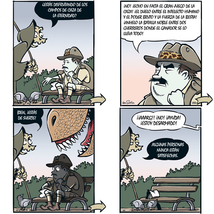 Artist Creates Comics About A Girl In Her Afterlife (40 Pics)