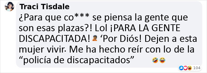 Esta mujer sin piernas fue reprendida por aparcar en zona para discapacitados y su contundente respuesta se vuelve viral