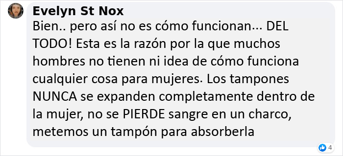 Esta tendencia de TikTok muestra la reacción de los hombres al ver cómo funciona un tampón, y su sorpresa demuestra que necesitan una mejor educación sexual