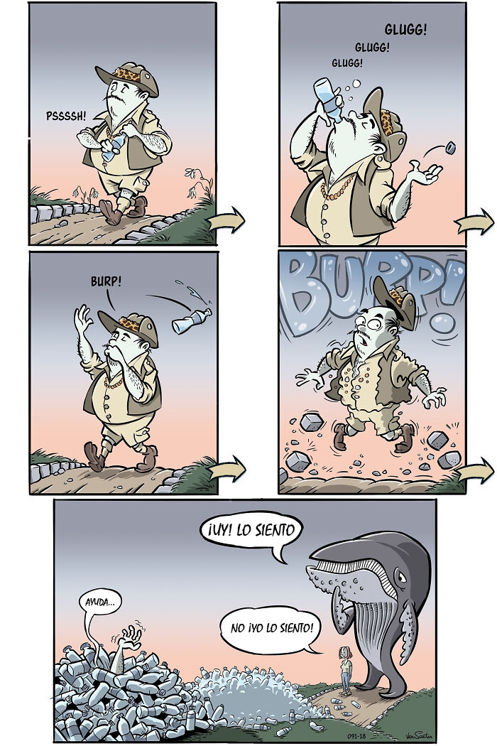 Artist Creates Comics About A Girl In Her Afterlife (40 Pics)