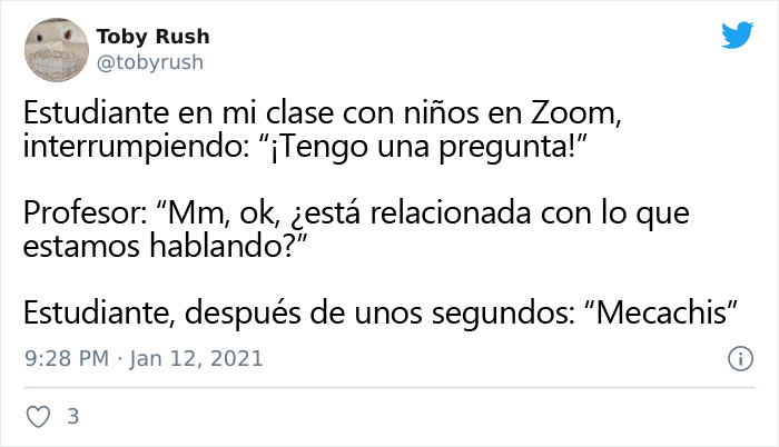 35 Times Students Cracked Up Their Teachers By Asking The Funniest Questions On Zoom