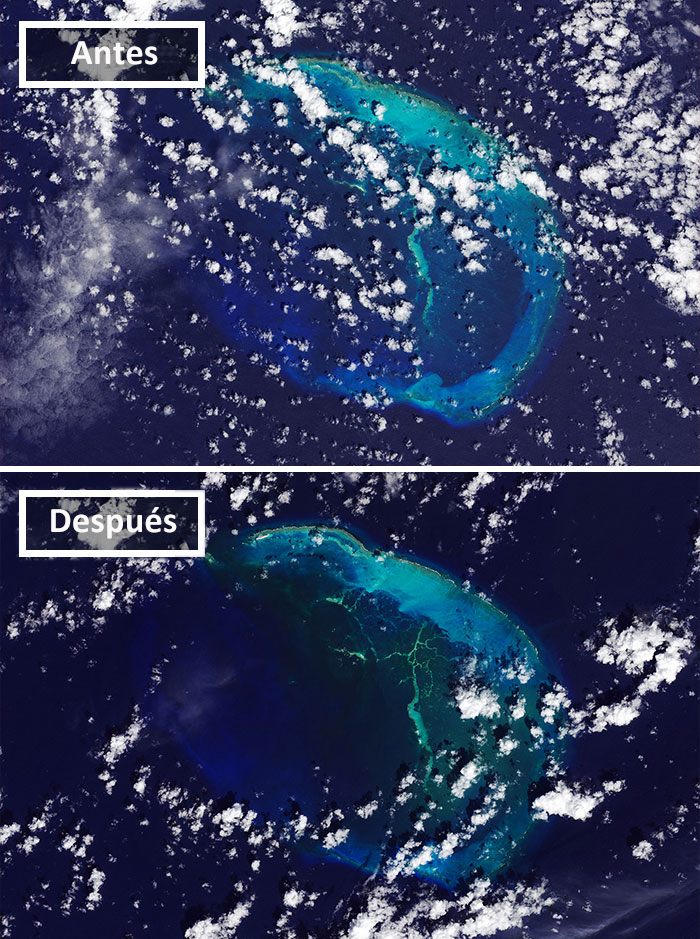 Isla Hawaiana Disaparece