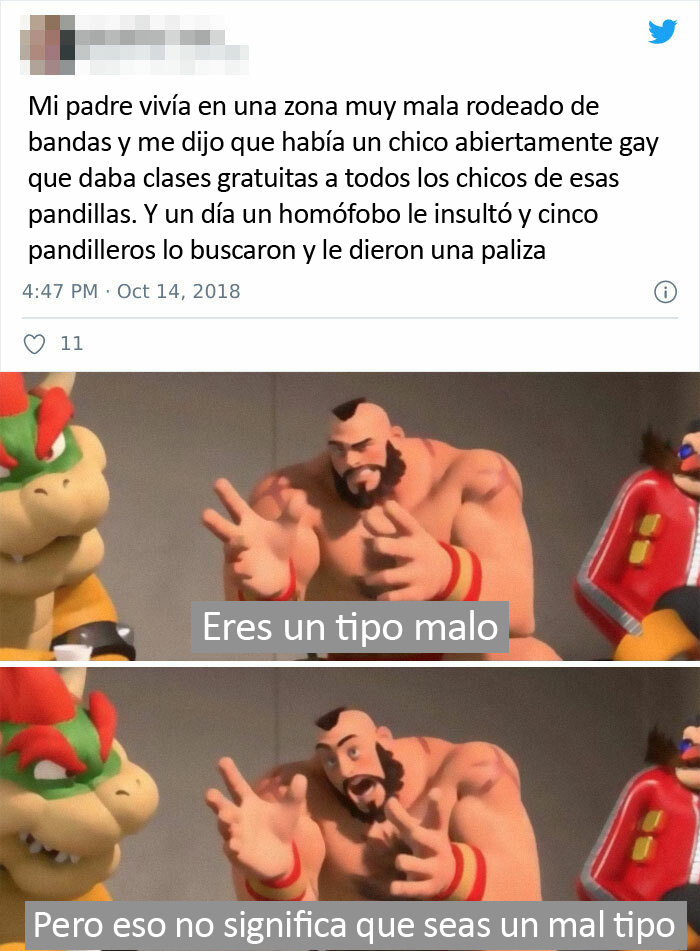 Marchando una ración de karma