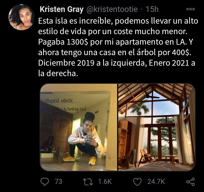 Esta influencer presume en Twitter de lo fácil que es su vida en Bali, y es deportada por ello