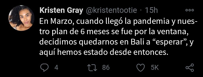 Esta influencer presume en Twitter de lo fácil que es su vida en Bali, y es deportada por ello