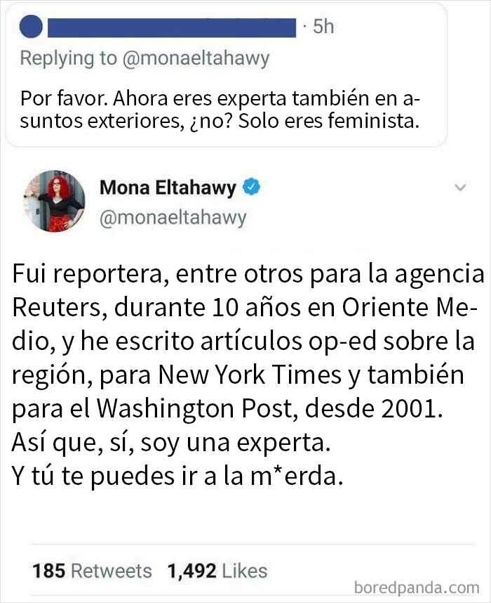 Como Eres Mujer, Dedícate Solo A Asuntos De Mujeres