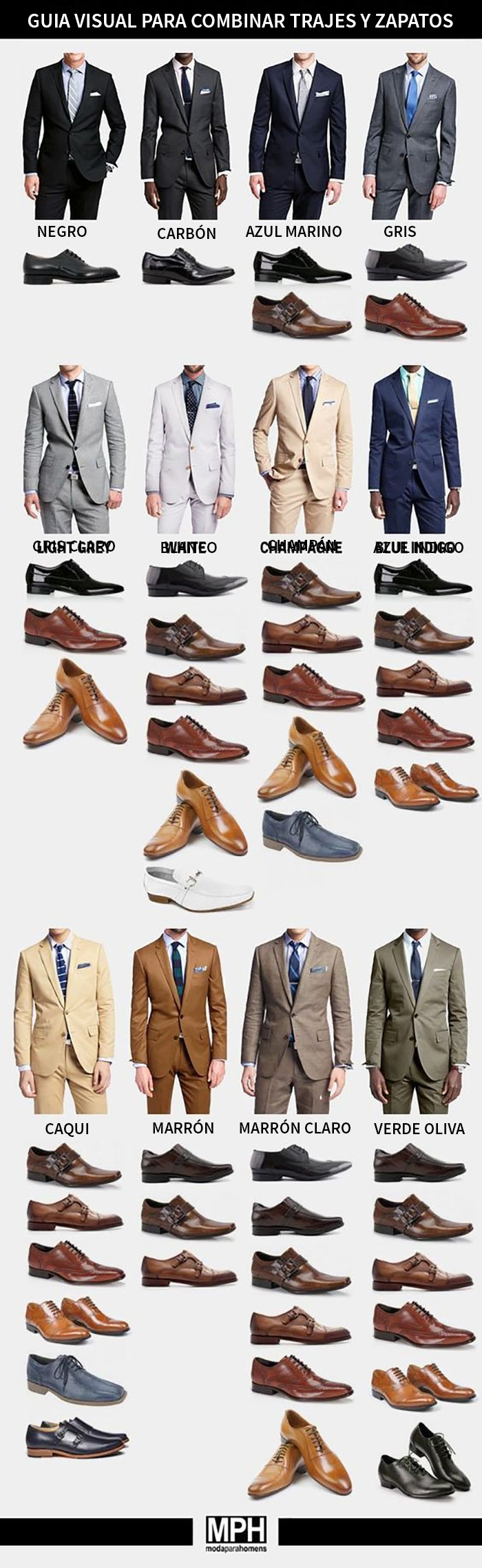 Combinar Trajes Y Calzado