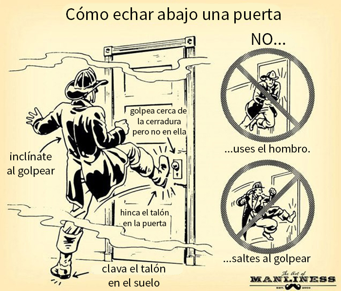 Cómo Echar Abajo Una Puerta