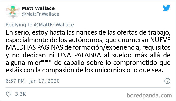 Este hombre explica por qué es malo que las ofertas de empleo no incluyan el salario y se hace viral