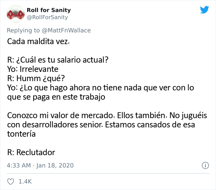 Este hombre explica por qué es malo que las ofertas de empleo no incluyan el salario y se hace viral
