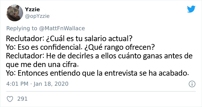 Este hombre explica por qué es malo que las ofertas de empleo no incluyan el salario y se hace viral