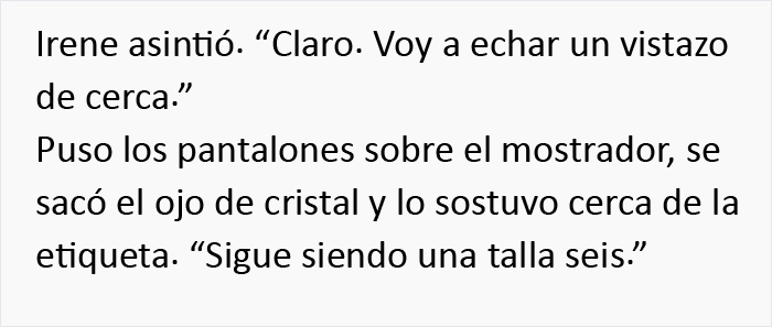 Una clienta idiota se portó mal con el personal, pero la jefa la espantó echándole una "mirada de cerca"