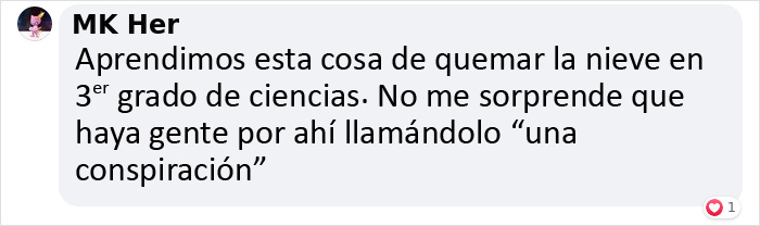 Teóricos de la conspiración afirman que la nieve en Texas es falsa y la queman para demostrar que no se derrite