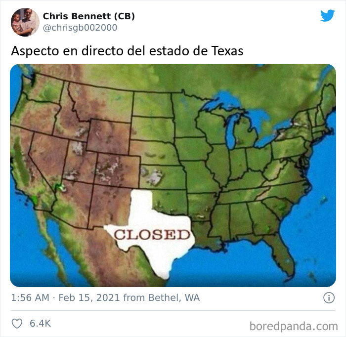 Lo sentimos, Texas está cerrado