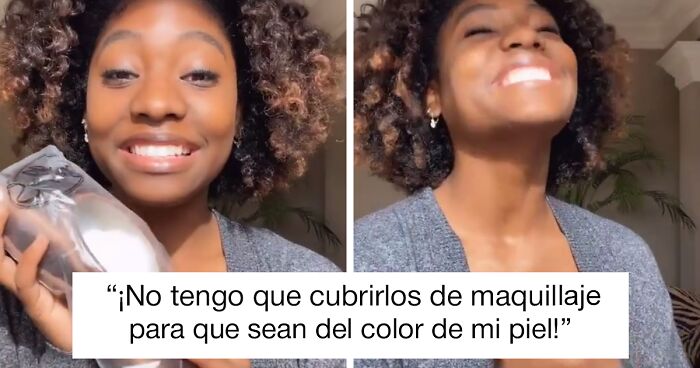 Después de años de cubrir sus zapatillas de punta con maquillaje, esta bailarina de 18 años recibe un par que combina con su color de piel