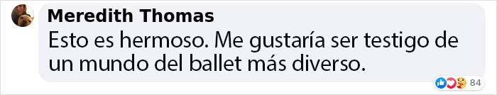 Después de años de cubrir sus zapatillas de punta con maquillaje, esta bailarina de 18 años recibe un par que combina con su color de piel