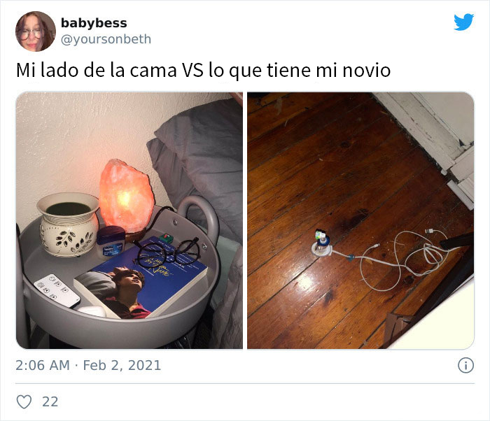 Estas mujeres comparan su lado de la cama con el de sus novios, y las similitudes entre hombres son muy divertidas