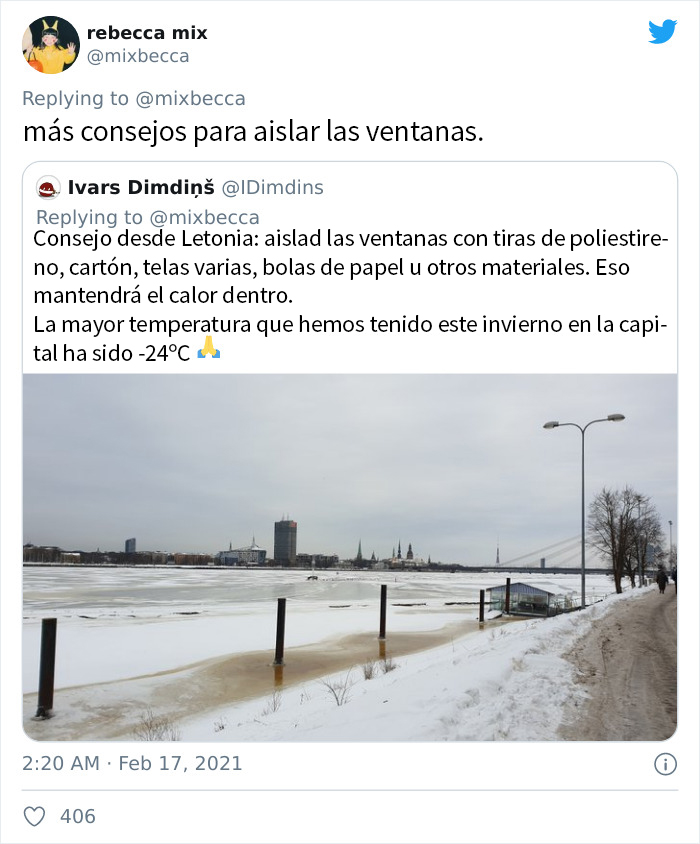 La gente de lugares con duros inviernos comparte consejos para los que se enfrentan en Texas a la situación actual