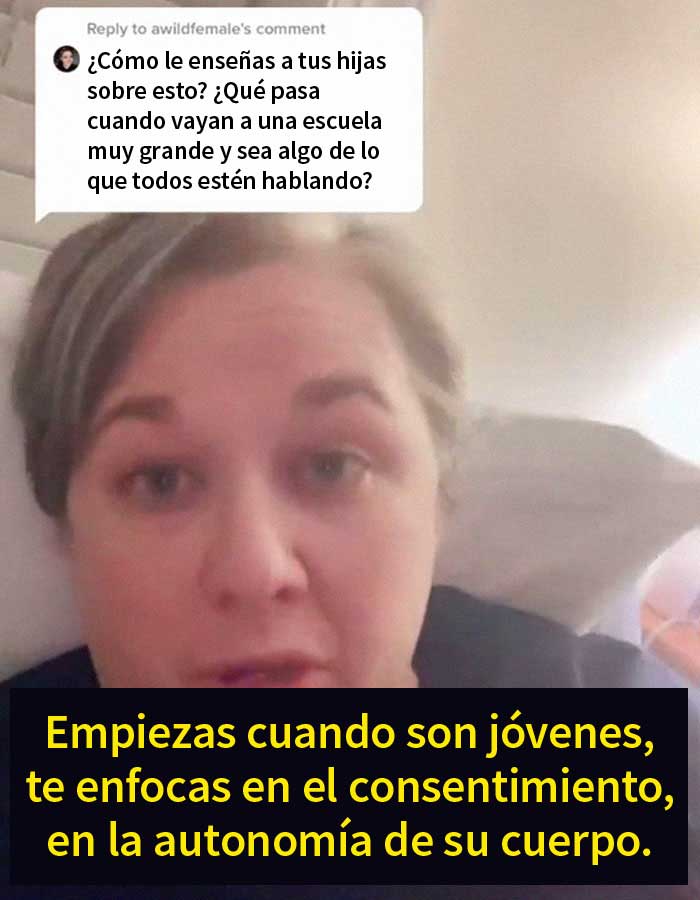 La gente aplaude a esta madre por enseñar a sus hijas que la virginidad no existe