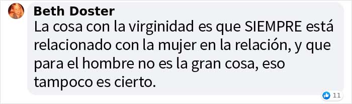 La gente aplaude a esta madre por enseñar a sus hijas que la virginidad no existe