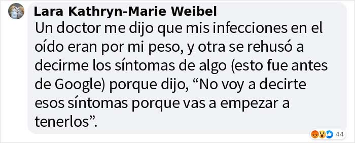 Esta mujer perdió 34 kilos para que los médicos dejaran de achacar sus síntomas al peso y le den por fin un diagnóstico