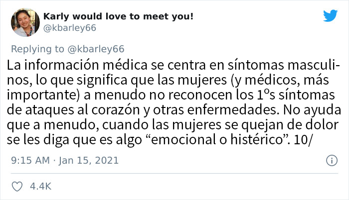 Esta persona cuenta 18 datos alarmantes que demuestran que "nuestro mundo no fue construido para las mujeres"