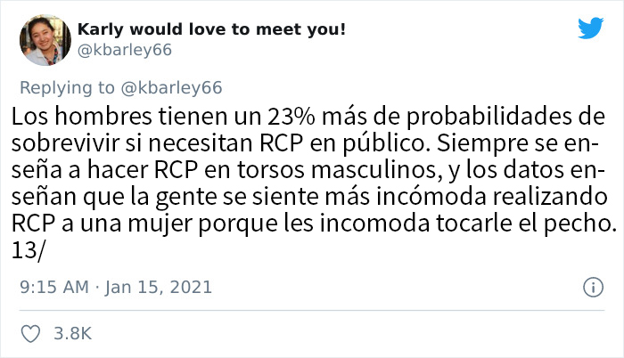 Esta persona cuenta 18 datos alarmantes que demuestran que "nuestro mundo no fue construido para las mujeres"