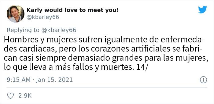 Esta persona cuenta 18 datos alarmantes que demuestran que "nuestro mundo no fue construido para las mujeres"